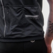 Obrázek SENSOR CYKLO MOTION pánský dres kr.rukáv celozip černá/šedá