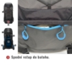 Obrázek Husky Ultralight Ribon 60l modrá