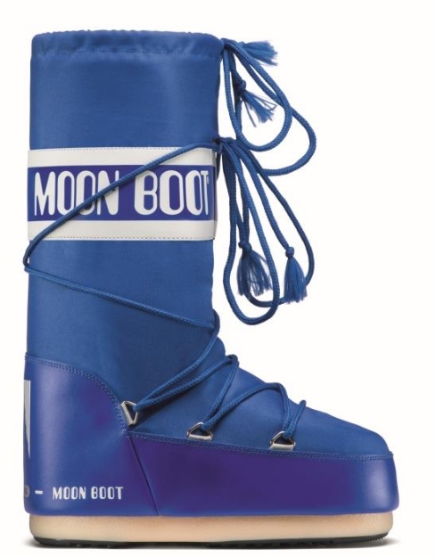 Picture of boty MOON BOOT ICON NYLON, 075 electric blue