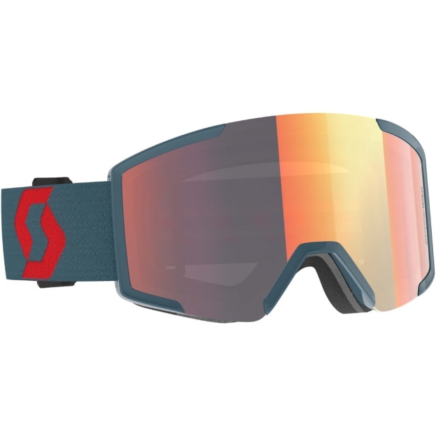 Obrázek Scott Goggle Shield neon red/aruba green