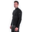 Obrázek SENSOR MERINO ACTIVE pánské triko dl.rukáv stoják zip černá