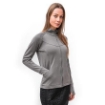 Obrázek SENSOR MERINO UPPER dámská mikina celozip šedá