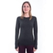 Obrázek SENSOR MERINO BOLD dámské triko dl.rukáv anthracite gray