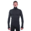 Obrázek SENSOR MERINO BOLD pánské triko dl.rukáv roll neck anthracite gray