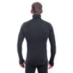 Obrázek SENSOR MERINO BOLD pánské triko dl.rukáv roll neck anthracite gray