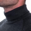 Obrázek SENSOR MERINO BOLD pánské triko dl.rukáv roll neck anthracite gray