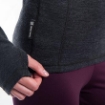 Obrázek SENSOR MERINO BOLD dámské triko dl.rukáv anthracite gray