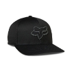 Obrázek FOX Lithotype Flexfit 2.0 Hat Black/Charcoal