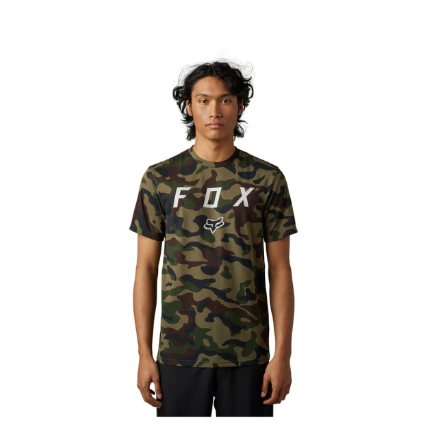 Obrázek Fox VZNS SS Tech Tee Camo Green