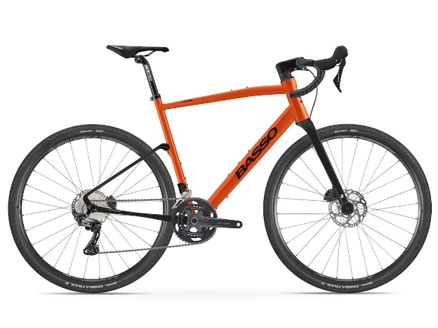 Obrázek BASSO Tera, siena tera, Shimano GRX 600, Microtech MX25, 2023