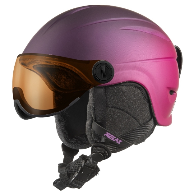 Obrázek LYŽAŘSKÁ HELMA RELAX TWISTER VISOR RH27E