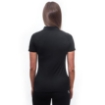 Obrázek SENSOR MERINO ACTIVE POLO dámské triko kr.rukáv černá