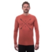 Obrázek SENSOR MERINO ACTIVE SNSR pánské triko dl.rukáv terracotta