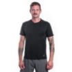 Obrázek SENSOR MERINO AIR traveller pánské triko kr.rukáv černá