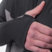 Obrázek SENSOR COOLMAX THERMO pánská mikina celozip steel gray/černá