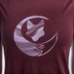 Obrázek SENSOR MERINO AIR FOX dámské triko bez rukávu port red
