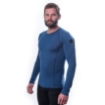 Obrázek SENSOR MERINO AIR pánské triko dl.rukáv tm.modrá