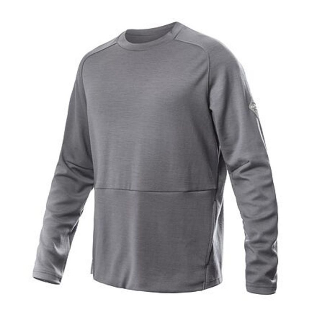 Obrázek SENSOR MERINO UPPER traveller pánská mikina šedá