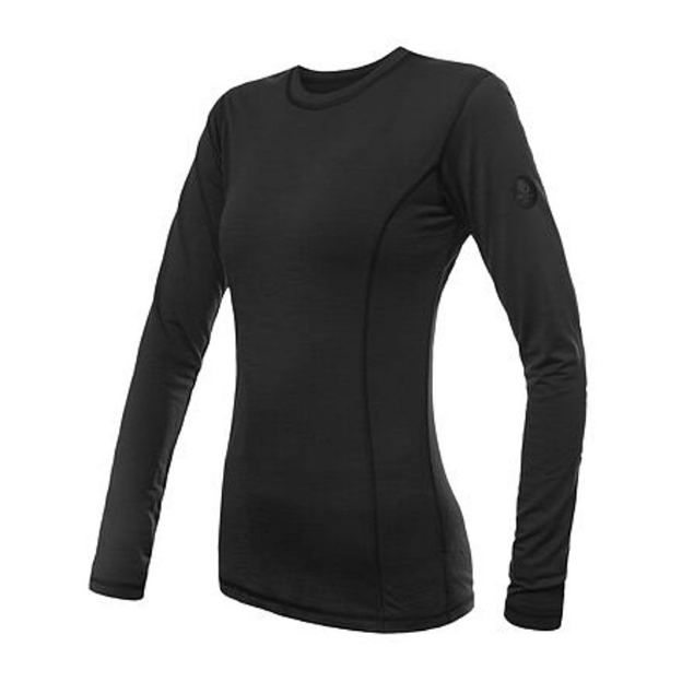 Obrázek SENSOR MERINO AIR dámské triko dl.rukáv černá