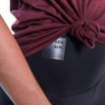 Obrázek SENSOR MERINO AIR traveller dámské triko kr.rukáv port red