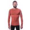 Obrázek SENSOR MERINO ACTIVE pánské triko dl.rukáv terracotta