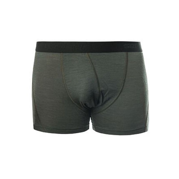 Obrázek SENSOR MERINO AIR pánské trenky olive green