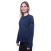 Obrázek SENSOR MERINO UPPER traveller dámská mikina deep blue