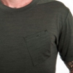 Obrázek SENSOR MERINO AIR traveller pánské triko kr.rukáv olive green