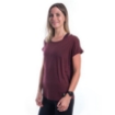 Obrázek SENSOR MERINO AIR traveller dámské triko kr.rukáv port red