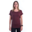 Obrázek SENSOR MERINO AIR traveller dámské triko kr.rukáv port red