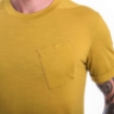Obrázek SENSOR MERINO AIR traveller pánské triko kr.rukáv mustard