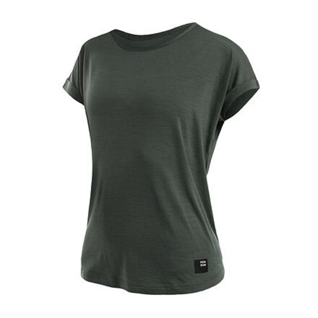 Obrázek SENSOR MERINO AIR traveller dámské triko kr.rukáv olive green