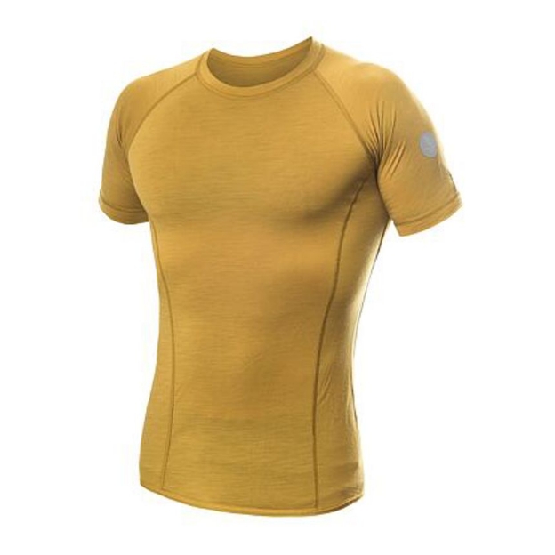 Obrázek SENSOR MERINO AIR pánské triko kr.rukáv mustard