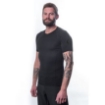 Obrázek SENSOR MERINO AIR pánské triko kr.rukáv černá