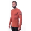 Obrázek SENSOR MERINO ACTIVE pánské triko dl.rukáv terracotta