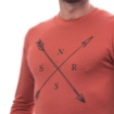 Obrázek SENSOR MERINO ACTIVE SNSR pánské triko dl.rukáv terracotta