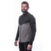 Obrázek SENSOR COOLMAX THERMO pánská mikina celozip steel gray/černá