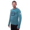 Obrázek SENSOR MERINO UPPER OUTDOORS pánská mikina klokanka mint blue
