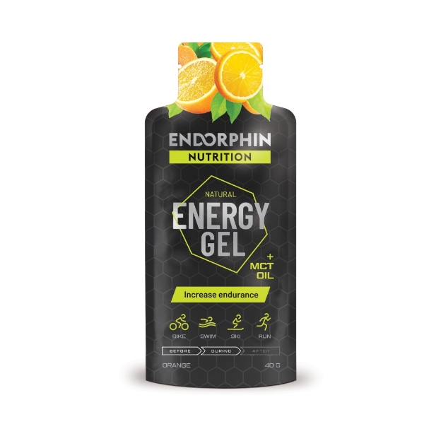 Obrázek Endorphin Nutrition Energy Gel pomeranč 40g