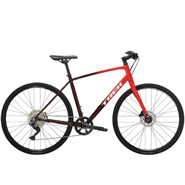 Obrázek Trek FX 3 Disc Red - Vada laku