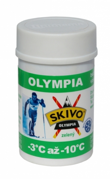 Obrázek vosk Skivo Olympia zelený 40g