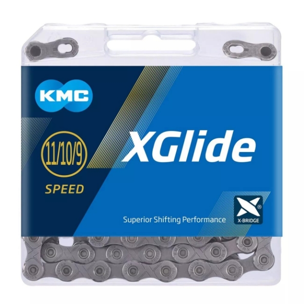 Obrázek KMC X-GLIDE CUES šedý 126čl