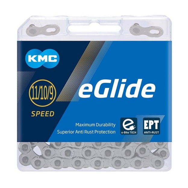 Obrázek KMC E-GLIDE CUES EPT nerez 132čl