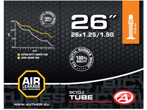 Obrázek AUTHOR Duše AT-MTB-26" Slim FV40 - černá